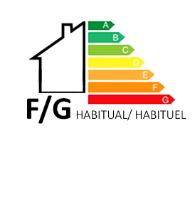 1/3 dels habitatges tenen qualificació energètica F o G. Amb petites actuacions poden millorar en una o dos posicions la seva qualificació, repercutint de manera significativa en l’estalvi energètic. 