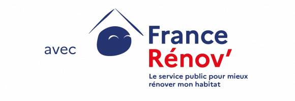 Logo Avec France Rénov le service public pour mieux rénover mon habitat